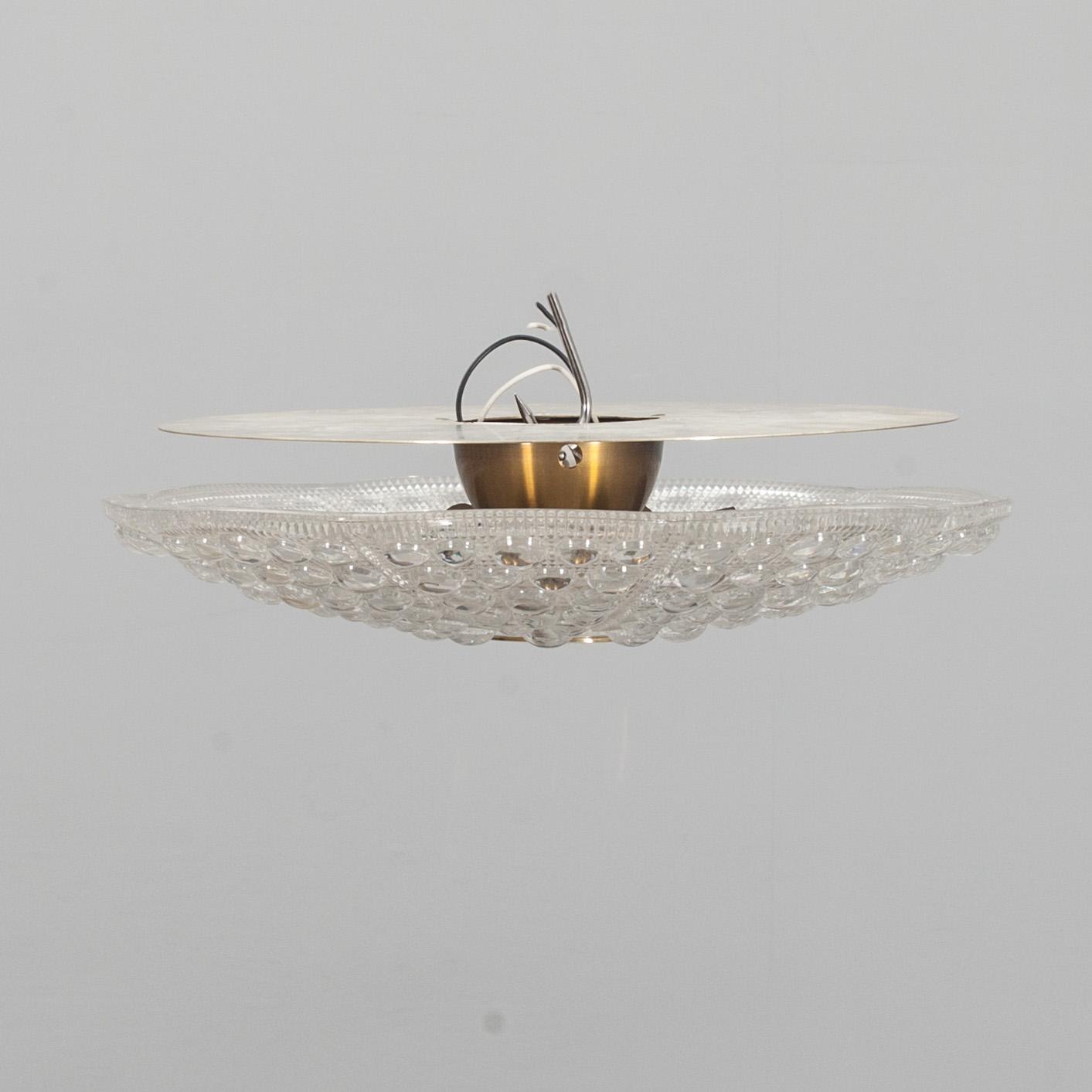 TAKPLAFOND, Carl Fagerlund, Orrefors, 1900-talets mitt.