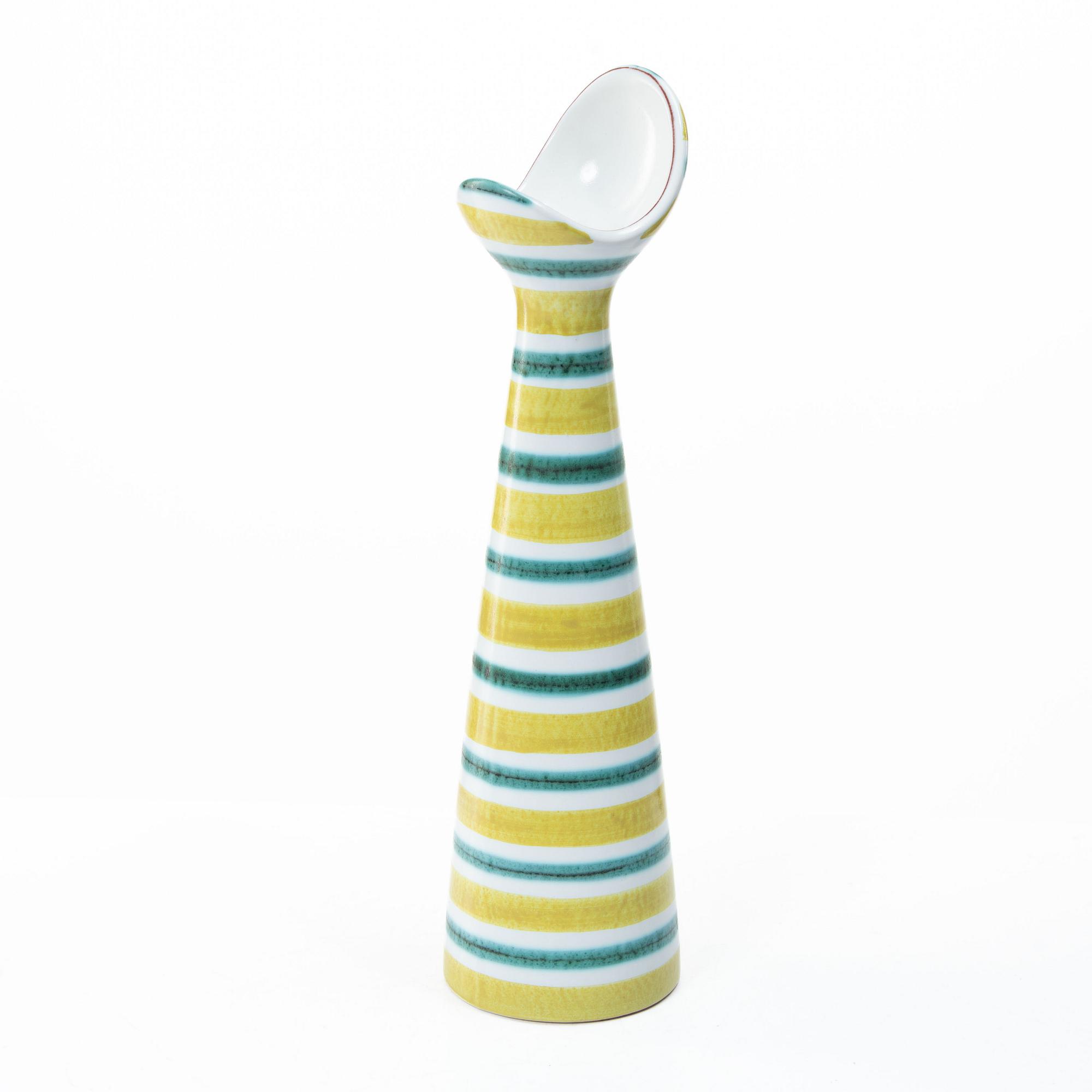 Stig Lindberg, Vase, faience, Gustavsbergs studio.