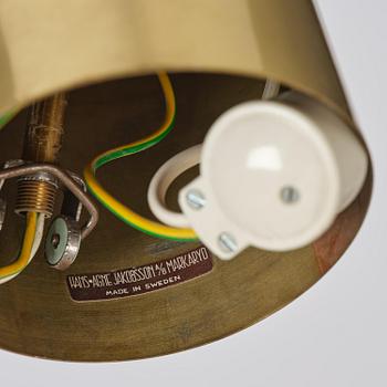 Hans-Agne Jakobsson, a pair of ceiling lamps, Hans-Agne Jakobsson AB, Markaryd, 1960s.