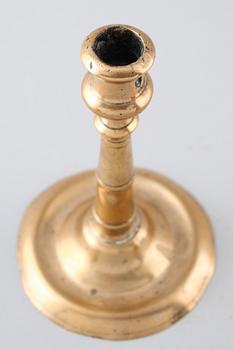 LJUSSTAKE, mässing, 1500-tal.