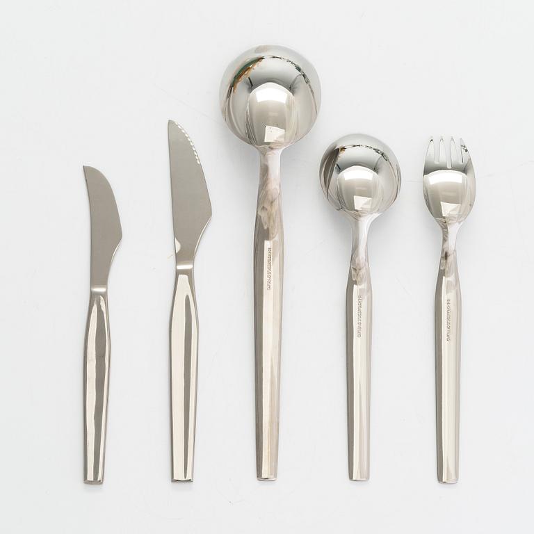 Tapio Wirkkala, a 20-pcs steel set of 'Caravelle' cutlery for Hopeakeskus Oy Finland.