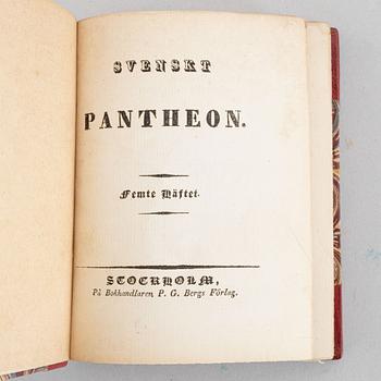 An attractively bound set, with 80 portrait plates, 5 vols.