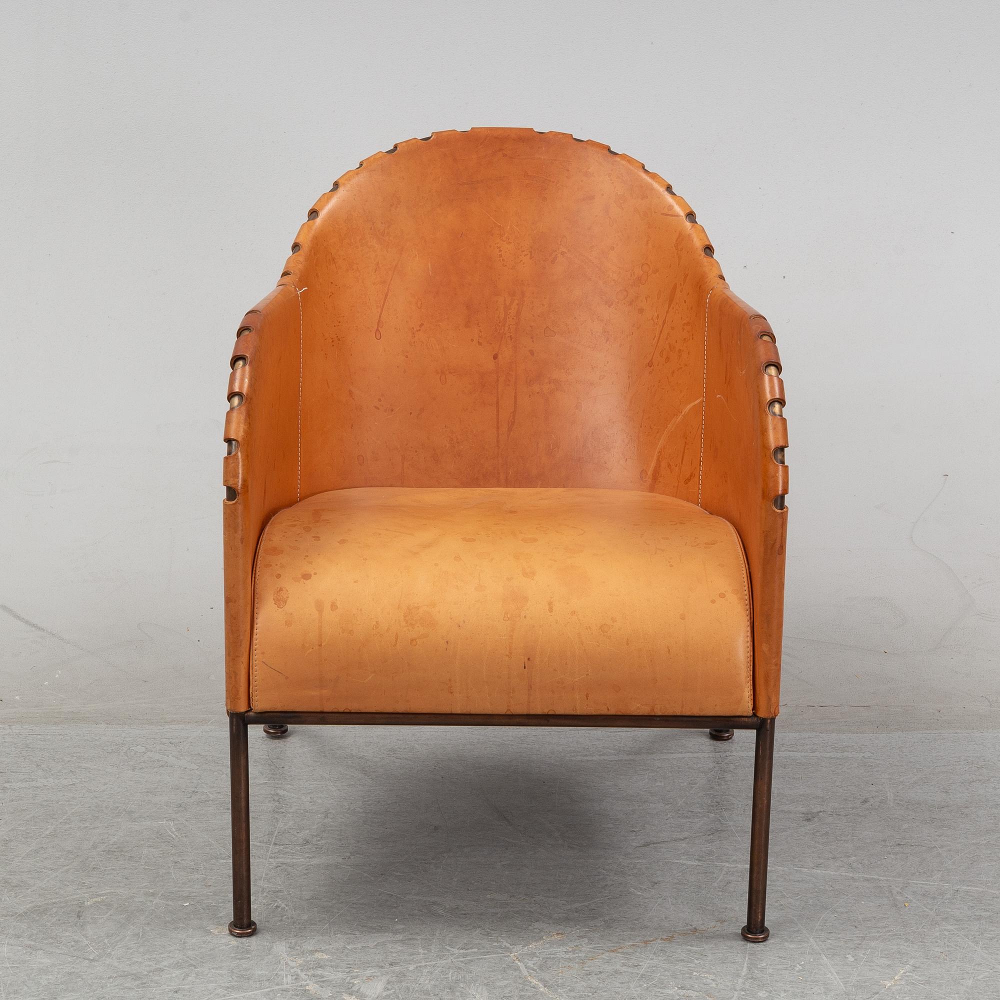 Mats Theselius, a 'Bruno' lounge chair, Källemo AB.