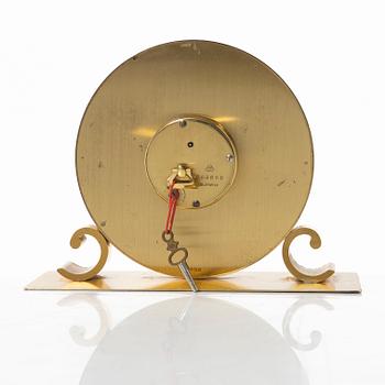 Table clock, Imhof, mid-20th century.