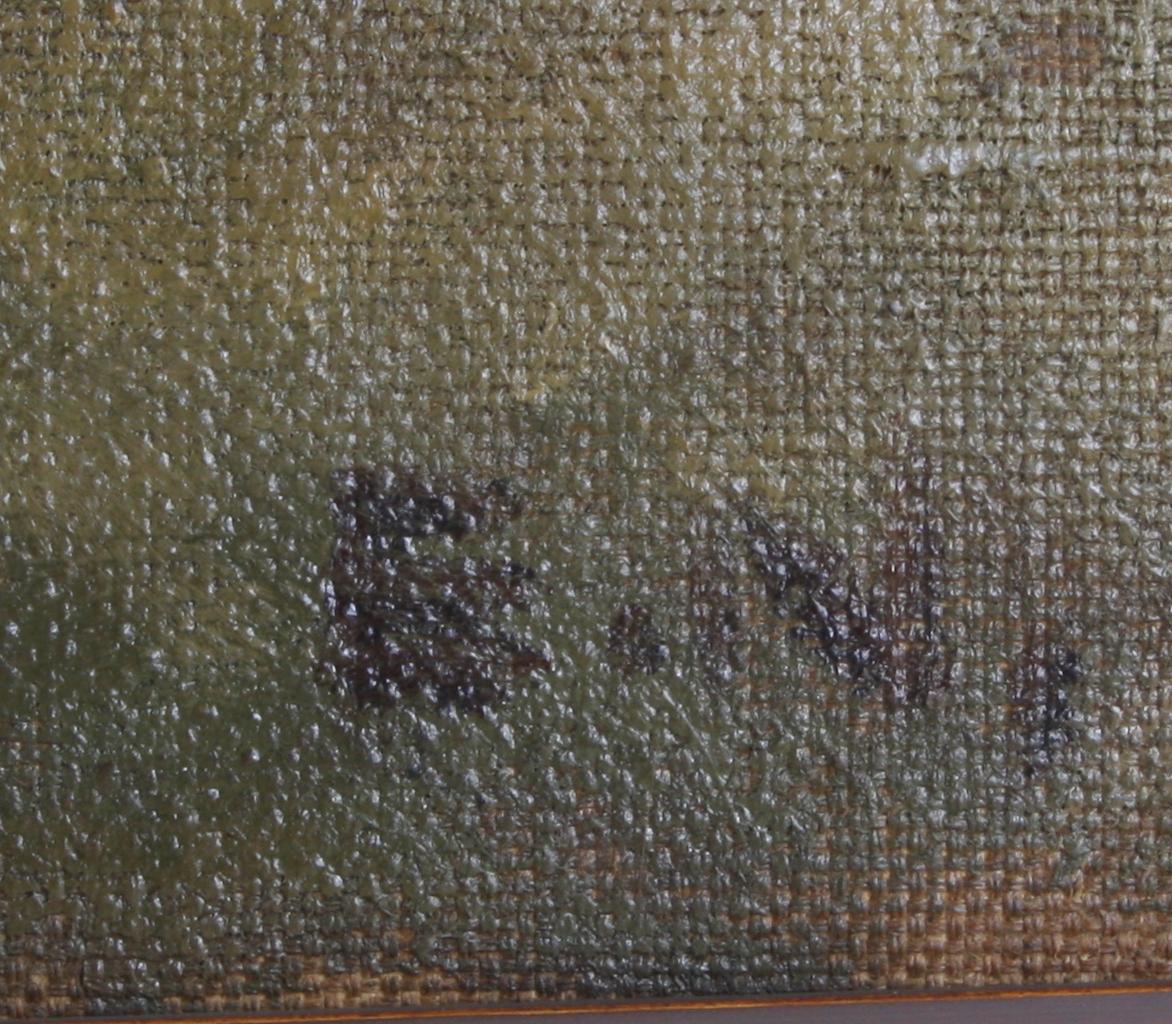 ERNST NORLIND, olja på duk, sign.