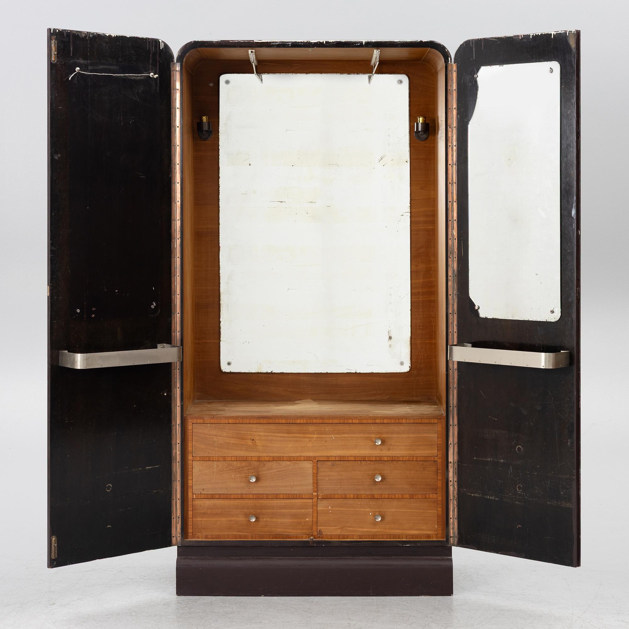 Nils Öfverman, attributed to, a cabinet, Nordiska Kompaniet, 1930s.