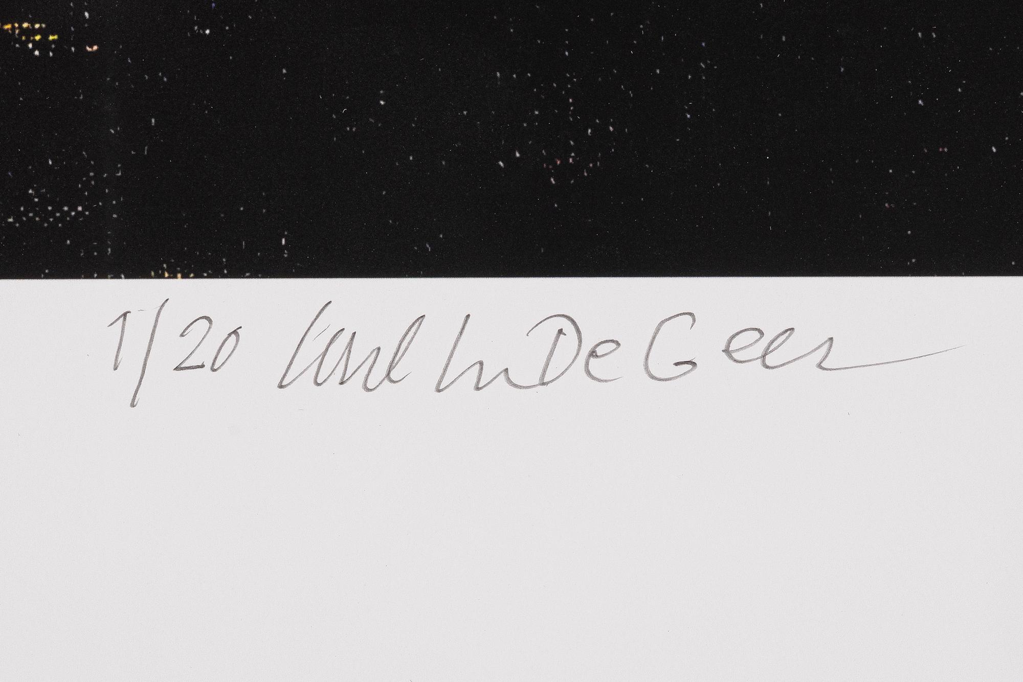 Carl Johan De Geer, "Vad händer?".