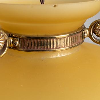 Bertil Brisborg, a ceiling lamp model "31914", Nordiska Kompaniet, 1940s-50s.