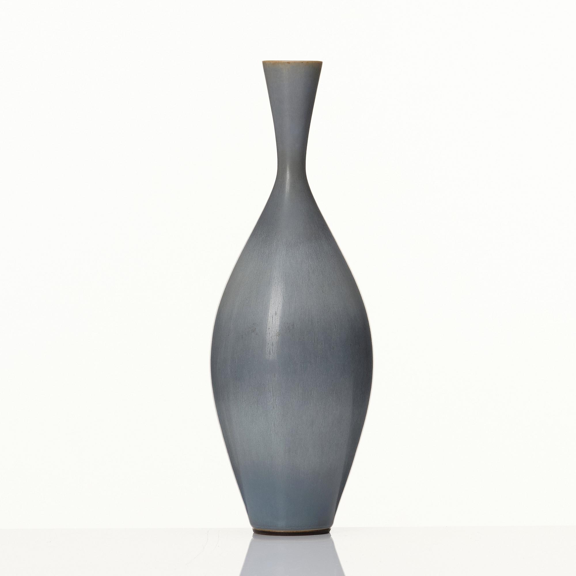 Berndt Friberg, a stoneware vase, Gustavsberg studio, Sweden 1957.