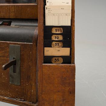 STÄMPELKLOCKA, 1900-talets början.