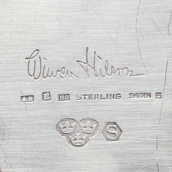 BÄGARE, sterlingsilver, Wiwen Nilsson, Lund 1958. Vikt ca 226 gram.