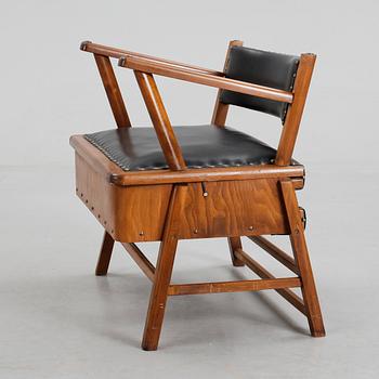 KARMSTOL/SÄNG, möjligen Danmark, 1950/60-tal.