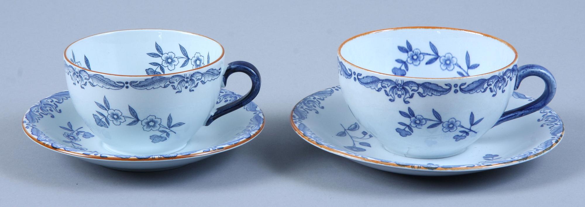 MAT OCH KAFFESERVIS, 82 delar, porslin, "Ostindia", Rörstrand.