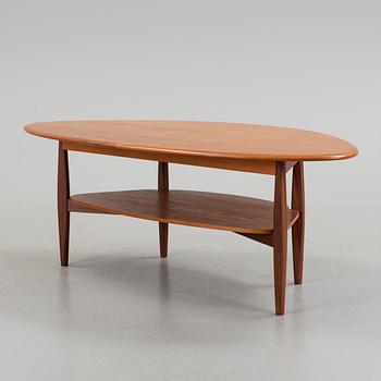 A teak coffee table by Ganddal Mobelfabrik Norway.