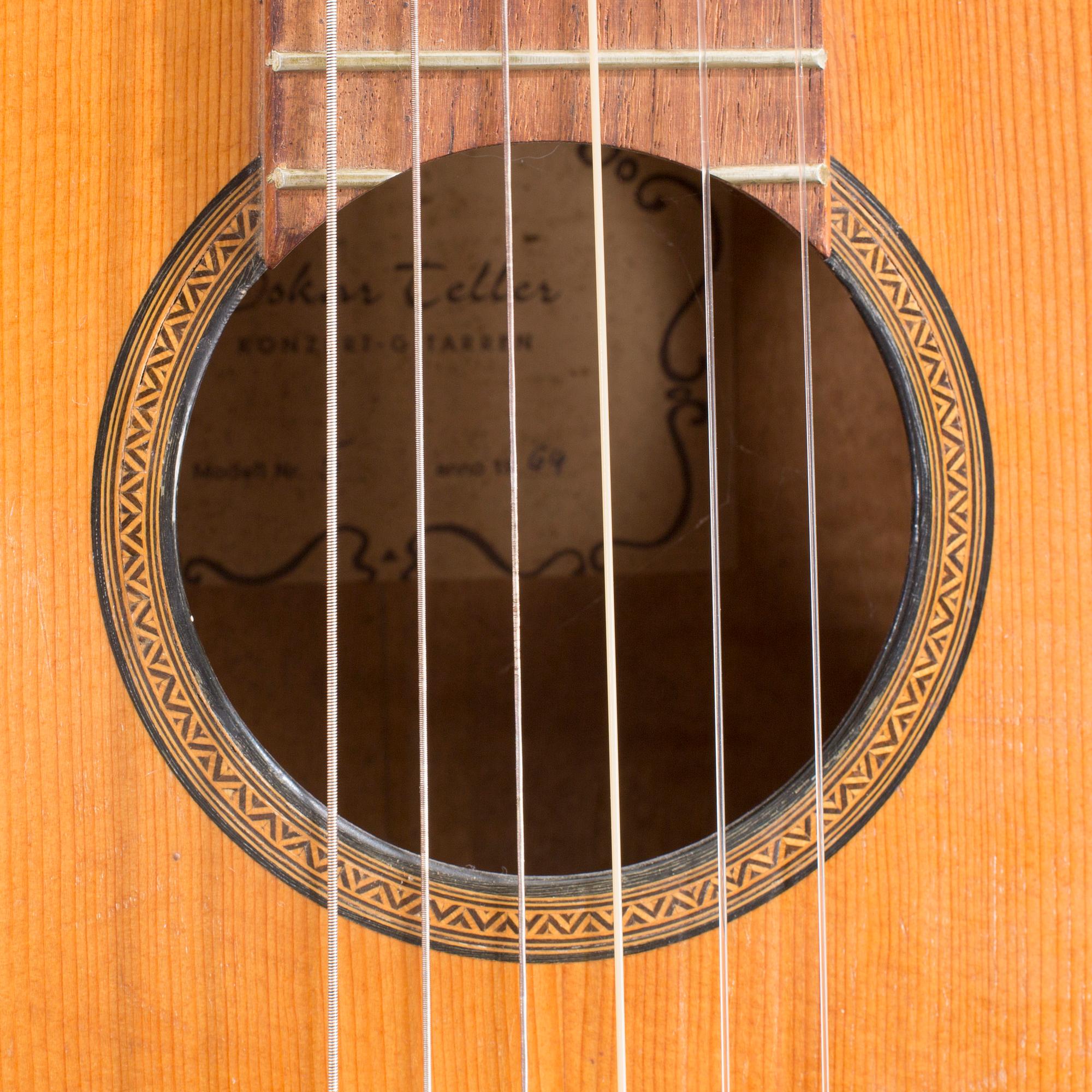 GITARR, Oscar Teller, modell nr 5, 1964.