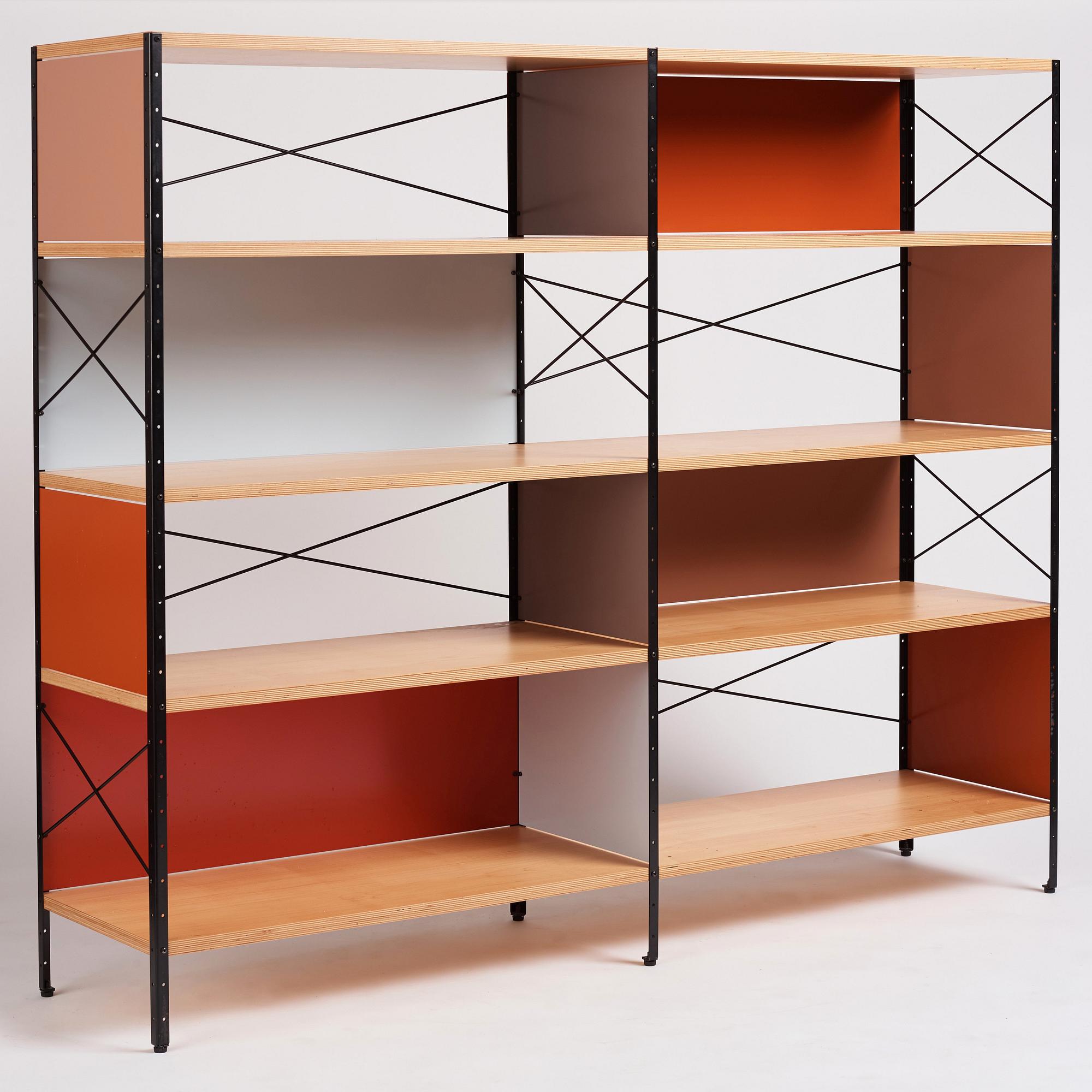 Charles & Ray Eames, hyllsystem, "ESU-Eames Storage Unit", Vitra, 2015.