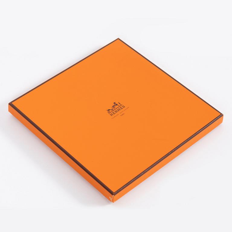 Hermès, scarf, "Ors Bleus D'Afrique".