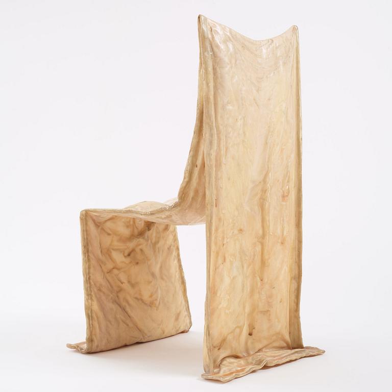 Gaetano Pesce, a "Golgotha" chair, Bracciodiferro, Italy, 1972.