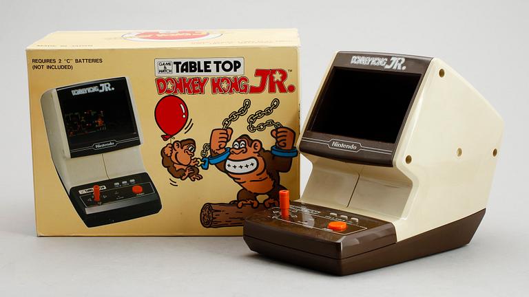SPELKONSOL, "Donkey Kong Jr", Game & Watch, Nintendo.