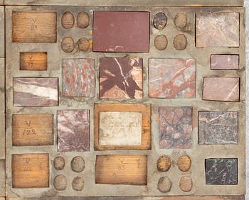 Stensamling, ca 263 delar, omkring år 1800.