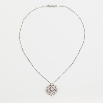 Cartier, Halsband "Inde Mystérieuse", 18K vitguld, diamanter ca 0.62 ct tot. Märkt Cartier 21461C.