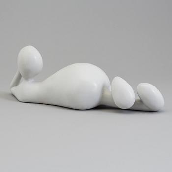 A porcelain sculpture by Monica Ritterband for Royal Copenhagen.