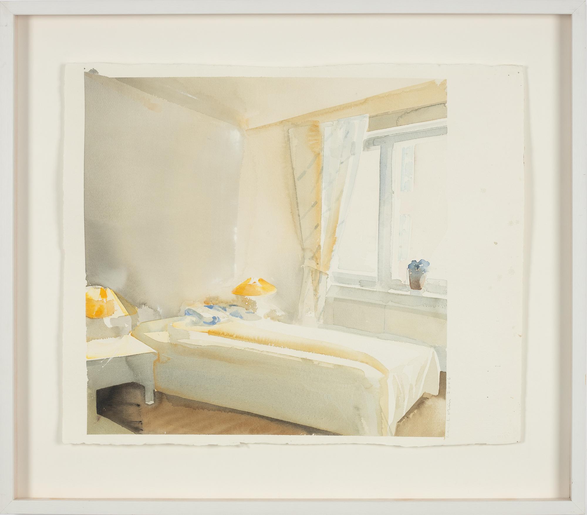 Lars Lerin, "Interiör".