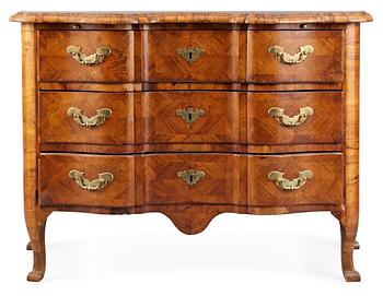 451. A Swedish late Baroque commode by C. Linning.