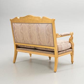 Soffa, empirestil, 1900-talets första hälft.