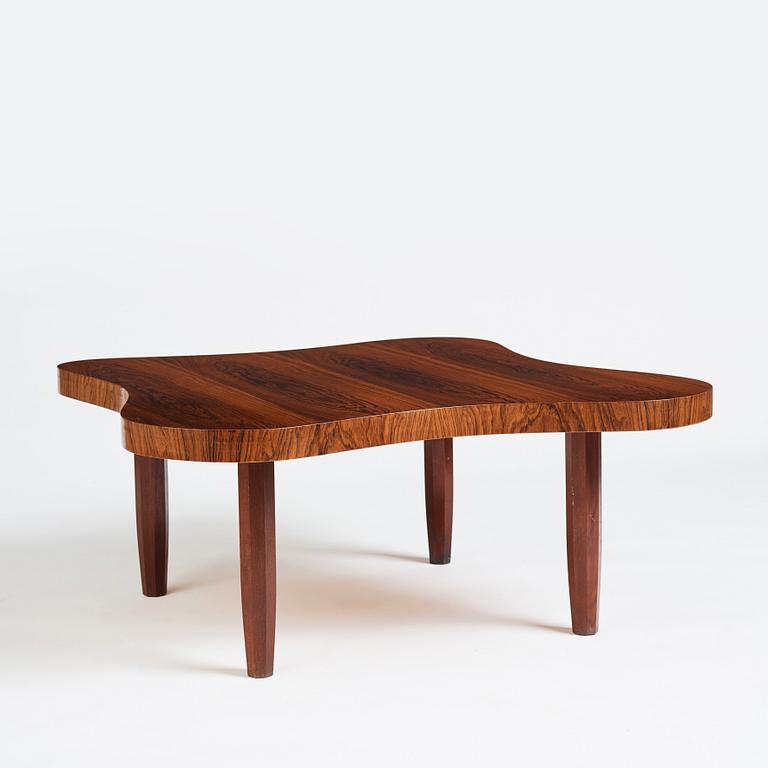 Sten Blomberg, attributed to, coffee table, Meeths, Swedish Modern 1940s.
