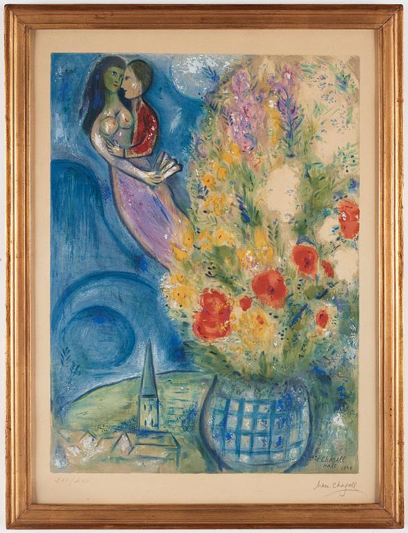 Marc Chagall Efter, "Les Coquelicots".