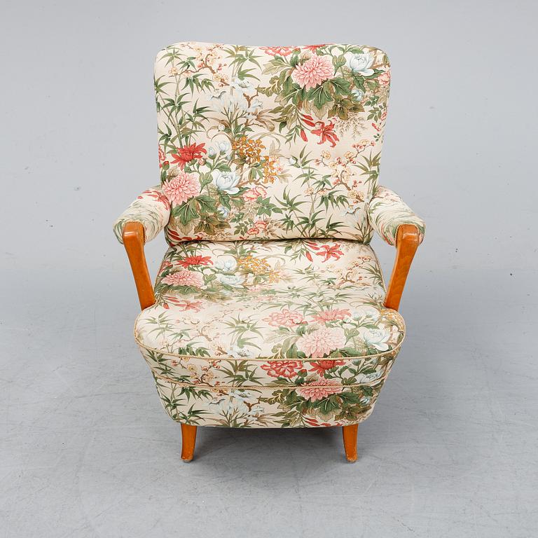 A 1940's Swedish Modern easy chair.