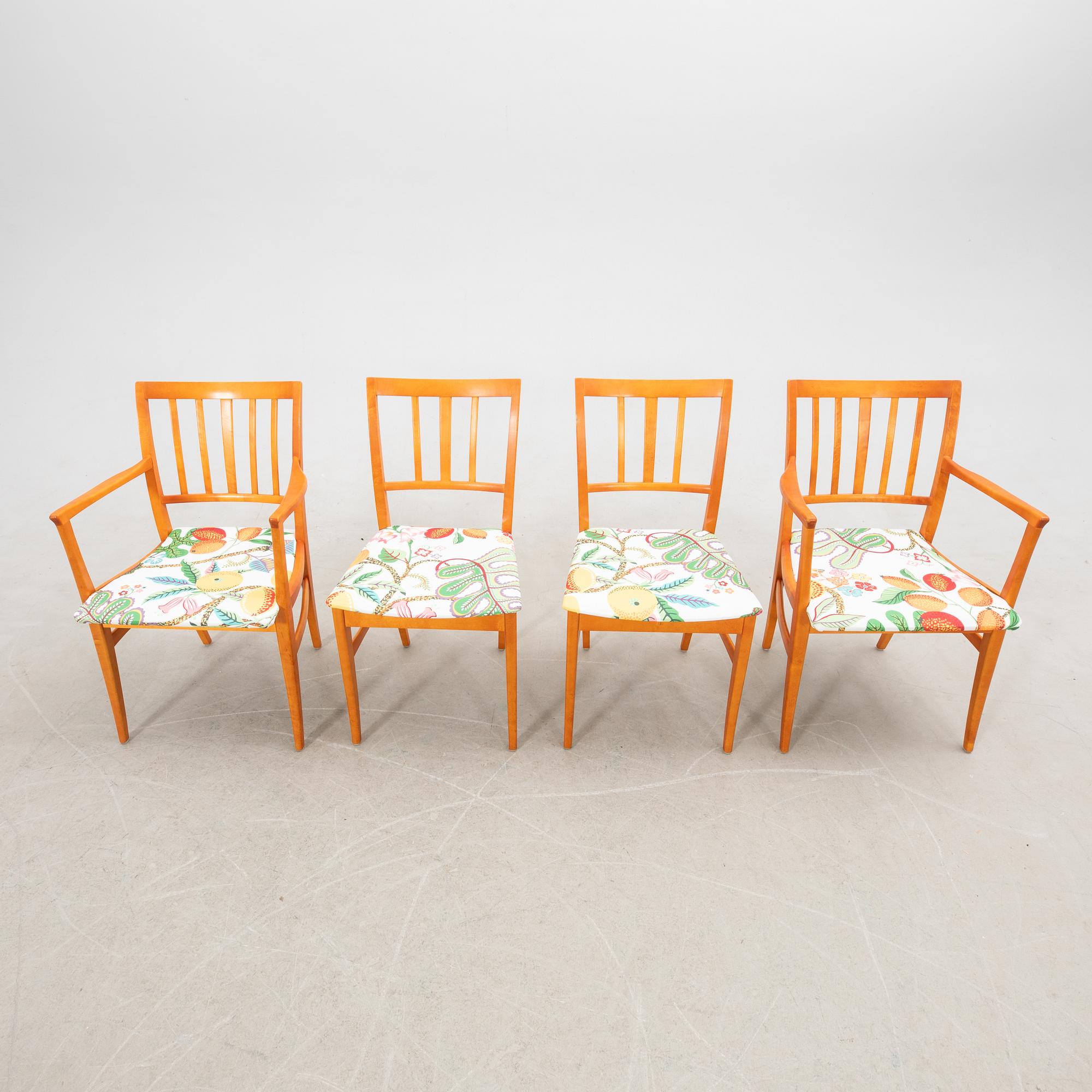 Carl Malmsten, matbord med 10 stolar, "Talavid", 1900-talets slut.