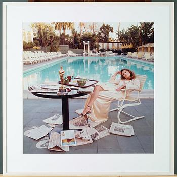 Terry O'Neill, "Faye Dunaway, Hollywood, 1977".