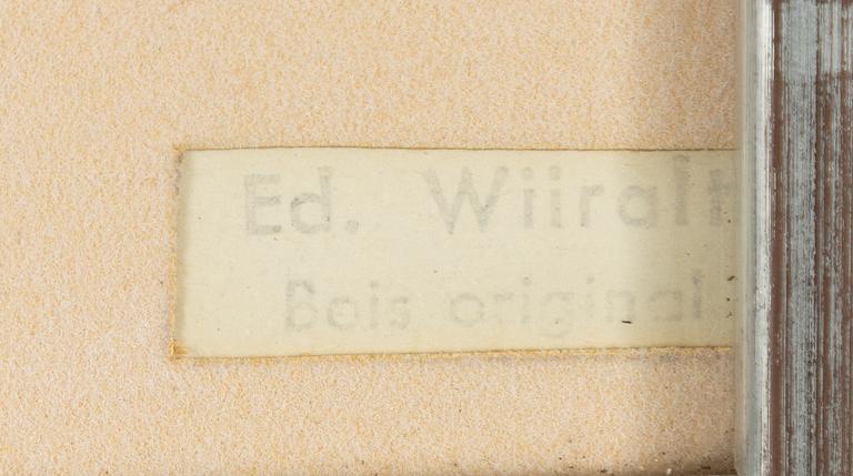 Eduard Wiiralt, "Puulõike sund".