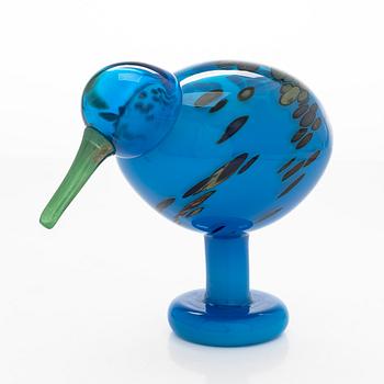 Oiva Toikka, an anniversary bird, 'Lagoon Kiwi', signed and numbered Oiva Toikka Nuutajärvi Notsjö 29/150.