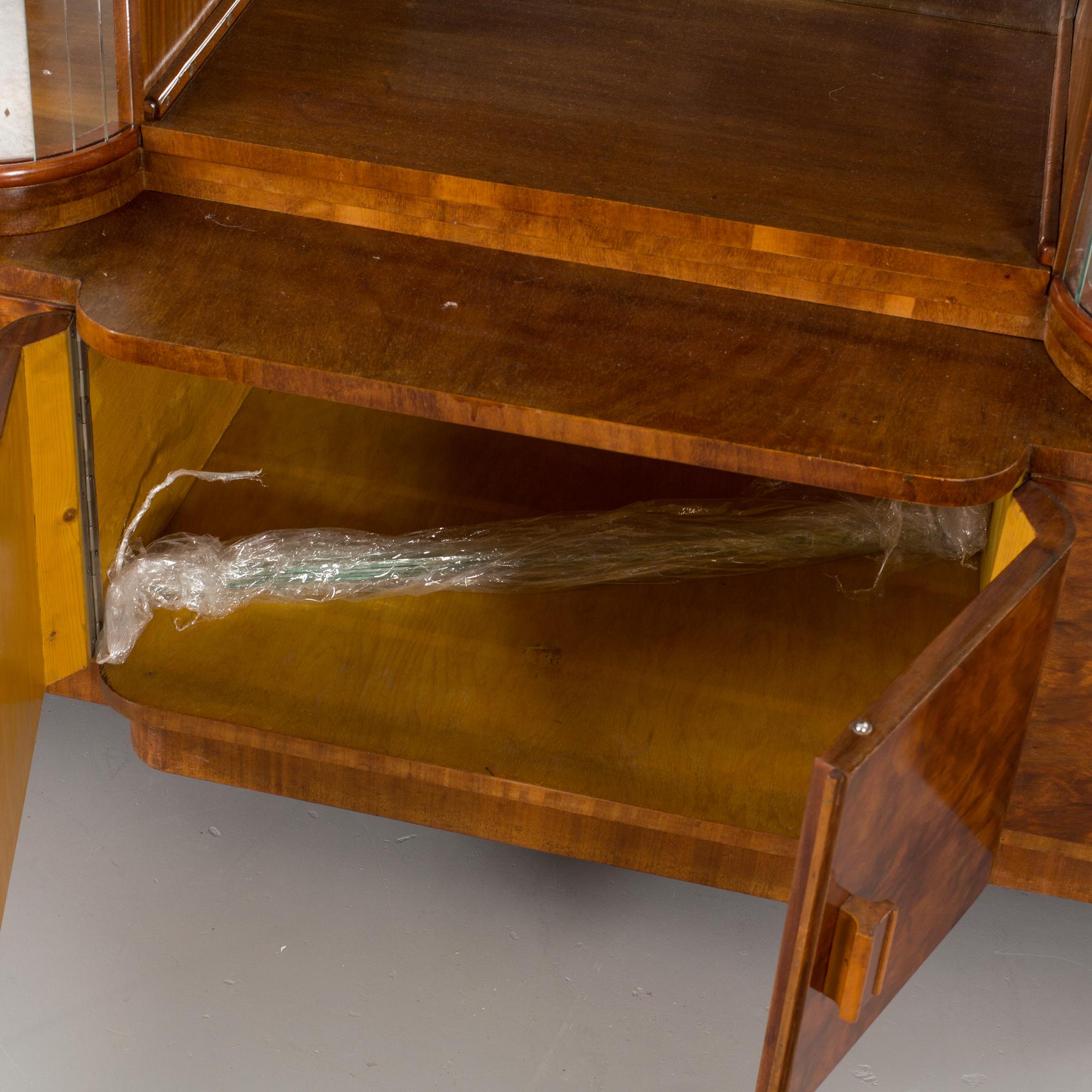 A cocktail cabinet, late 20th century,