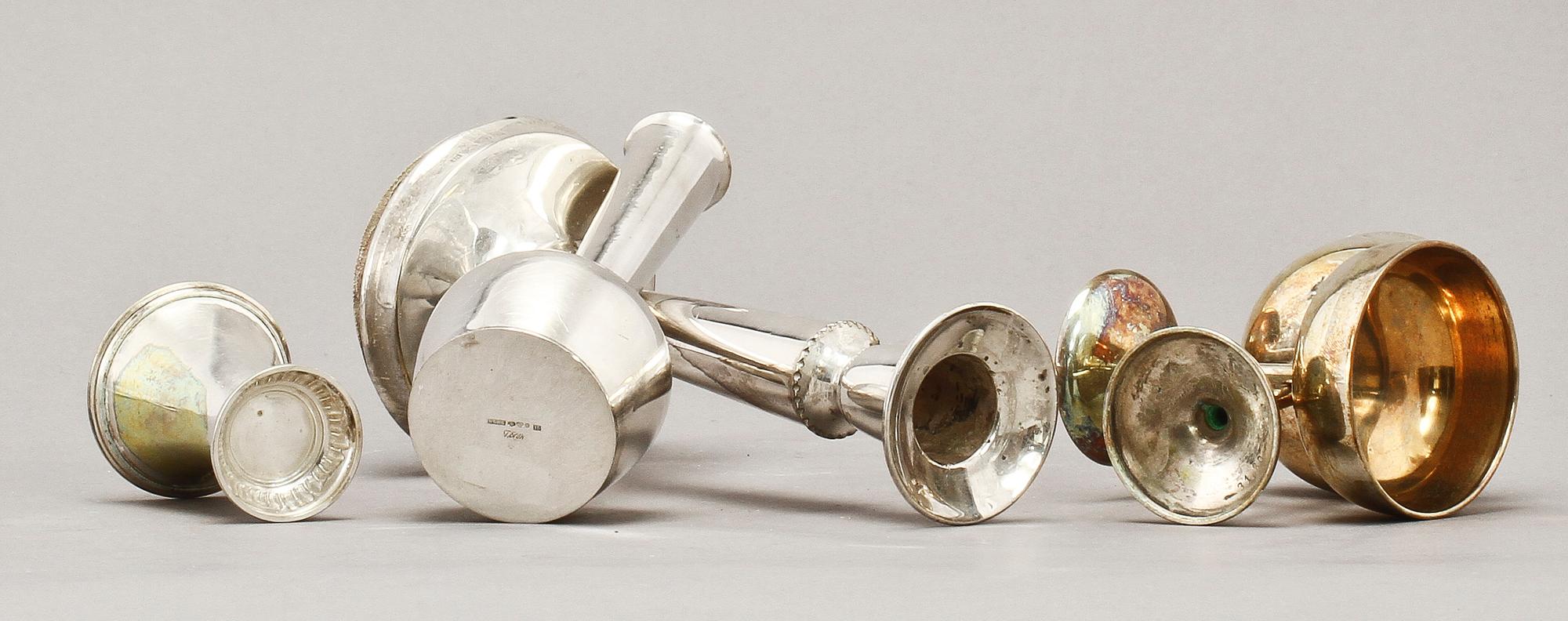 PARTI SILVER, 25 delar, 1900-tal. Vikt 1080 gram.