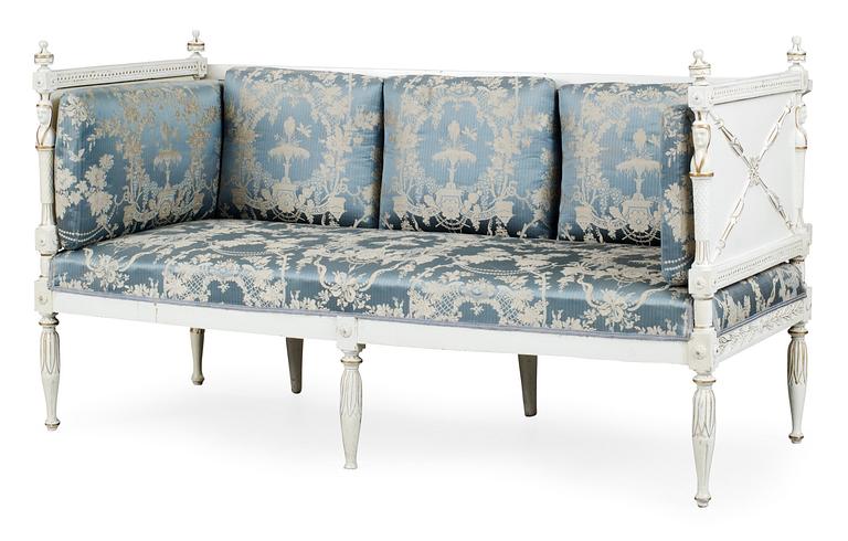 A late Gustavian sofa.