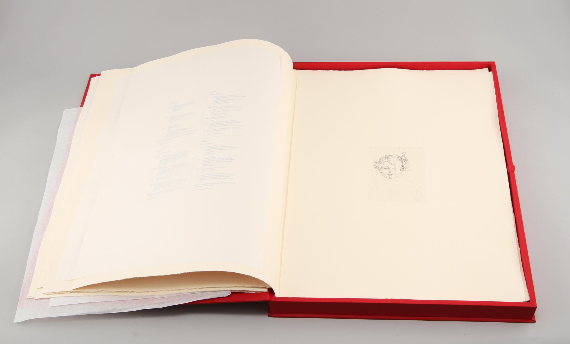 CARL LARSSON, efter, etsningar, 6 st, osignerade, tryckta 1983, från originalplåtar, numrerade HC av 360-upplaga.