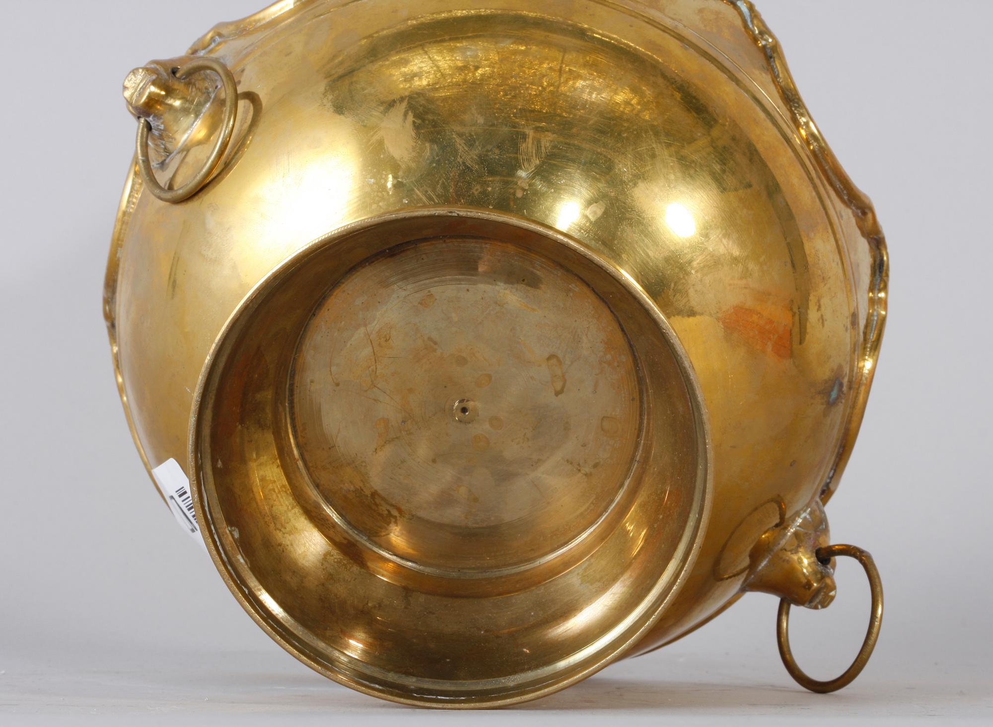 GLASSKÖLJARE. Mässing.