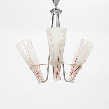 A mid 20th century ceiling lamp.
