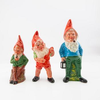 Gnomes 6 pcs Germany mid-20th century.