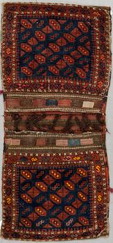 Väska, antik, orientalisk, ca 130x58.