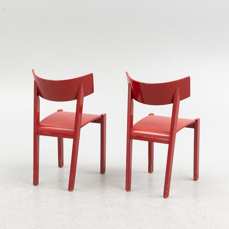 Ralf Lindberg, 5 chairs, "Tati", Gärsnäs, 1990s.