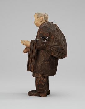 AXEL PETERSSON DÖDERHULTARN, skulptur, trä, stämpelsign.