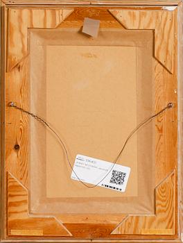 JENNY NYSTRÖM, akvarell, signerad.