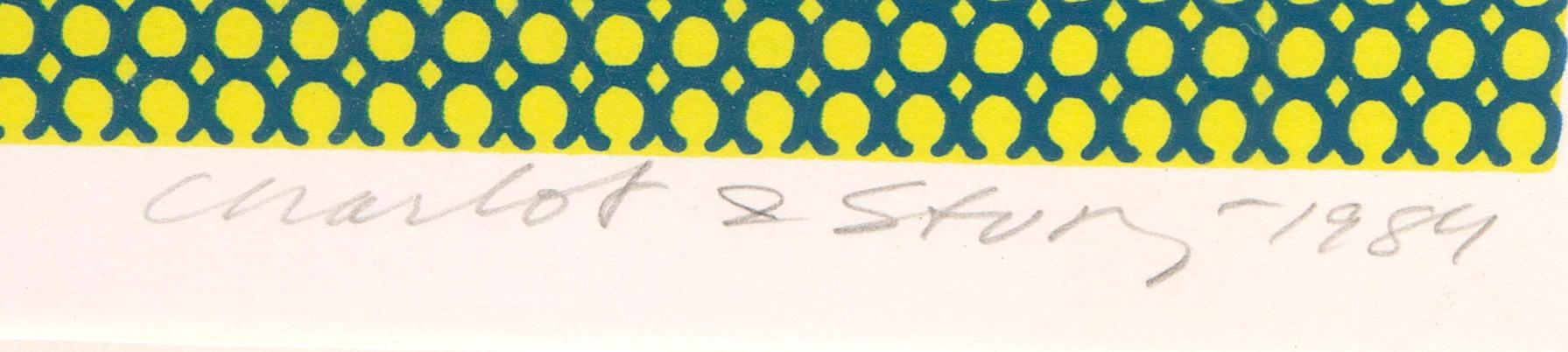 Sture & Charlotte Johannesson, serigraph, signed, numbered 2/200, dated 1984.