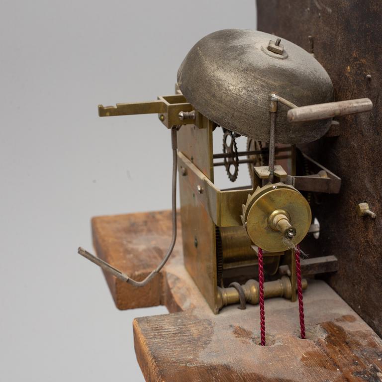 An 18th century longcase clock.