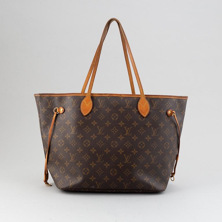 Louis Vuitton, a monogram canvas 'Neverfull' bag.